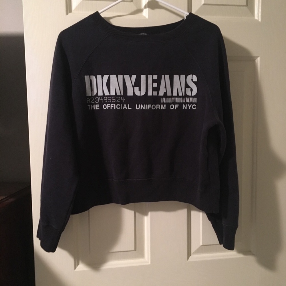 Vintage DKNY Crop Sweatshirt