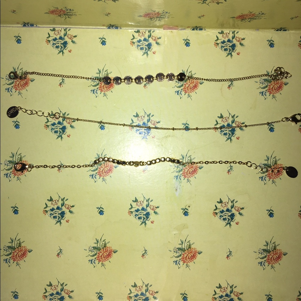 Gold forever 21 bracelets
