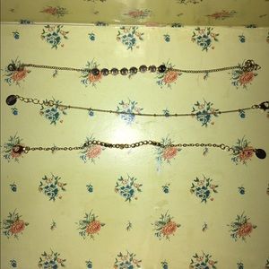 Gold forever 21 bracelets