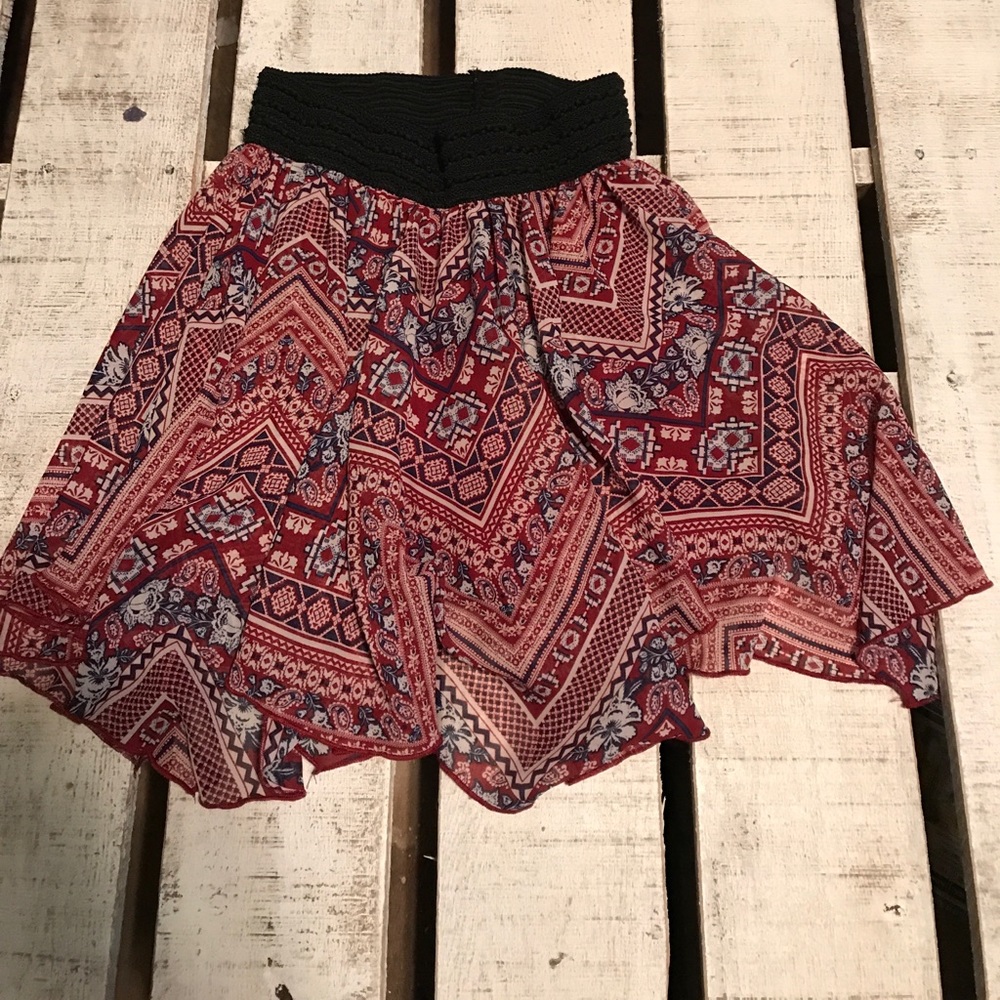 Hanky hem skirt size small