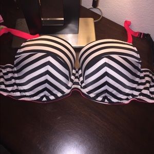 Victoria's Secret stripped vibrant bra