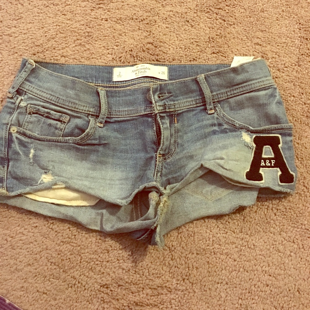 Abercrombie denim shorts
