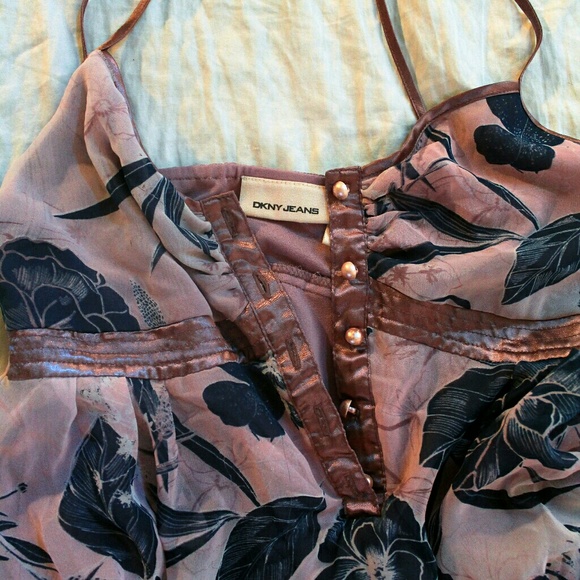 Floral DKNY short dress - Picture 3 of 3