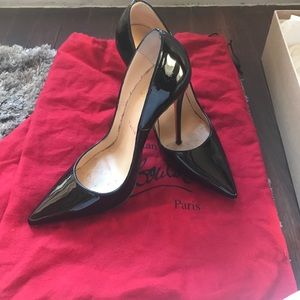 Christian Louboutin so kate in patent black