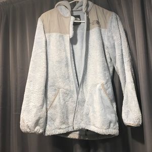 Light blue north face