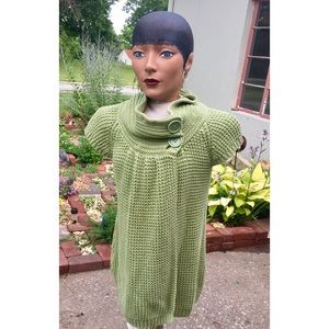Dressbarn green knitted sweater