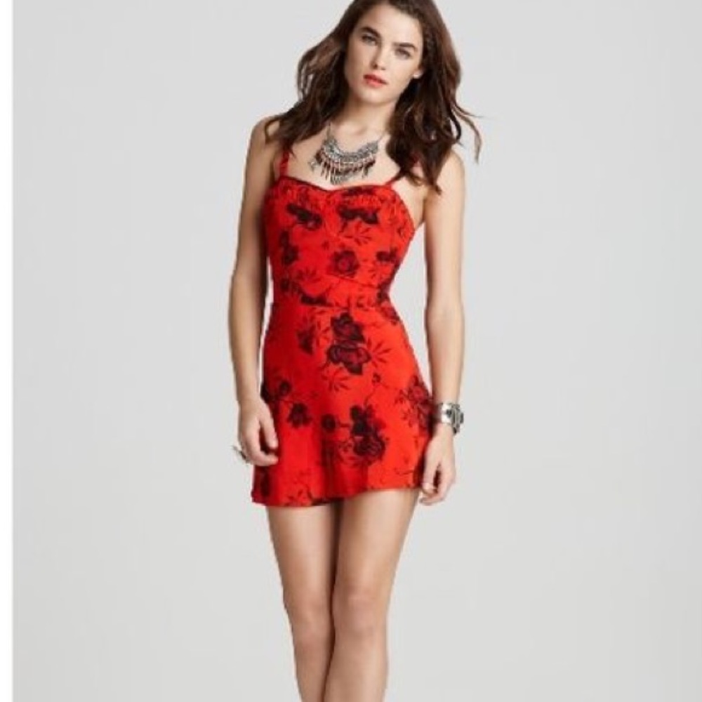 Free People Candy Pin Up Romper