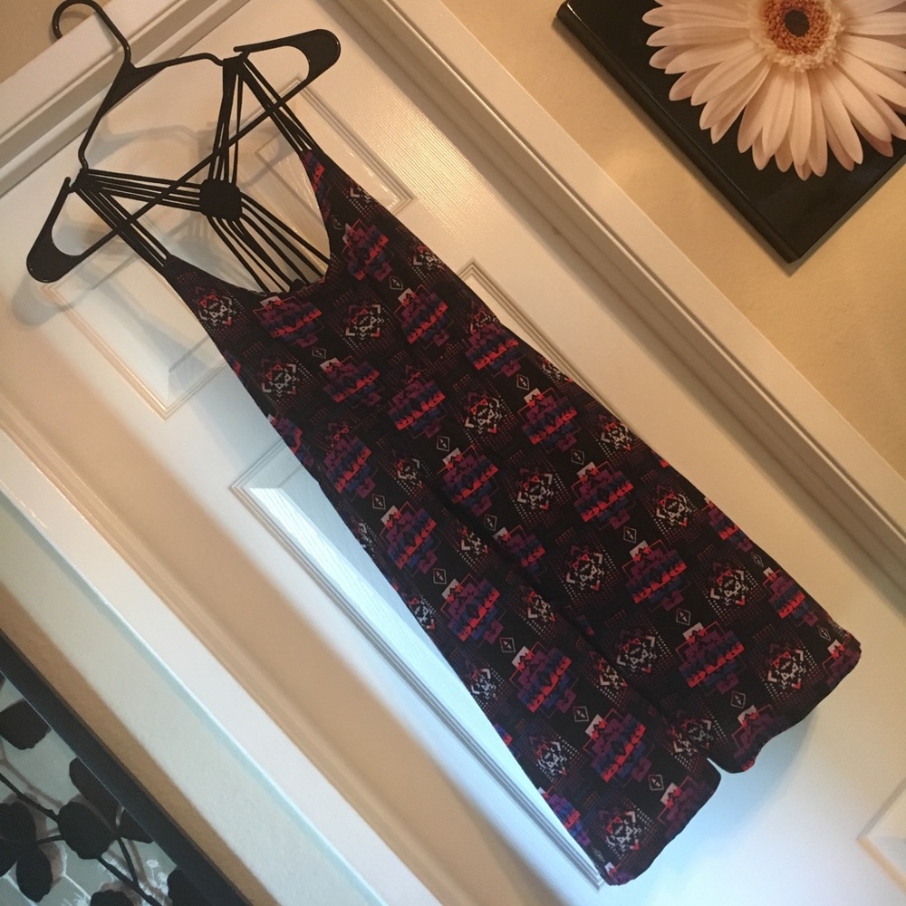 Aztec printed sundress