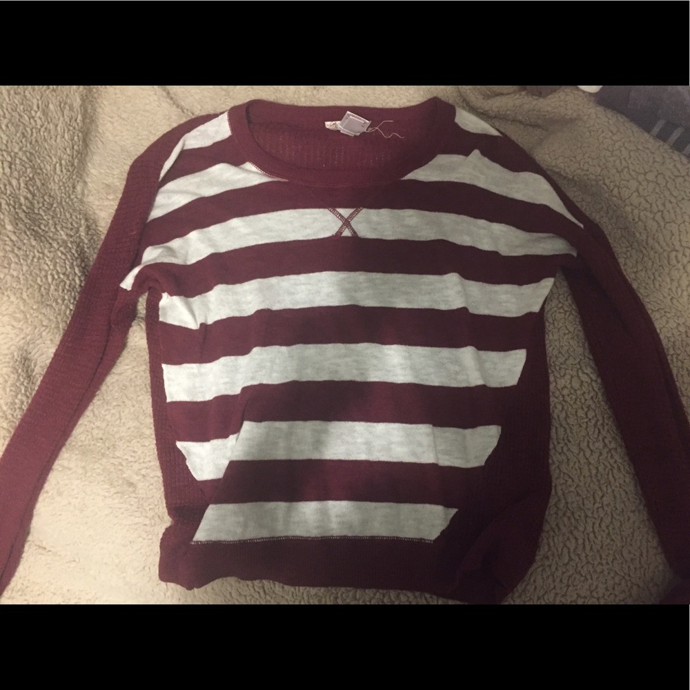 Slightly cropped sweater