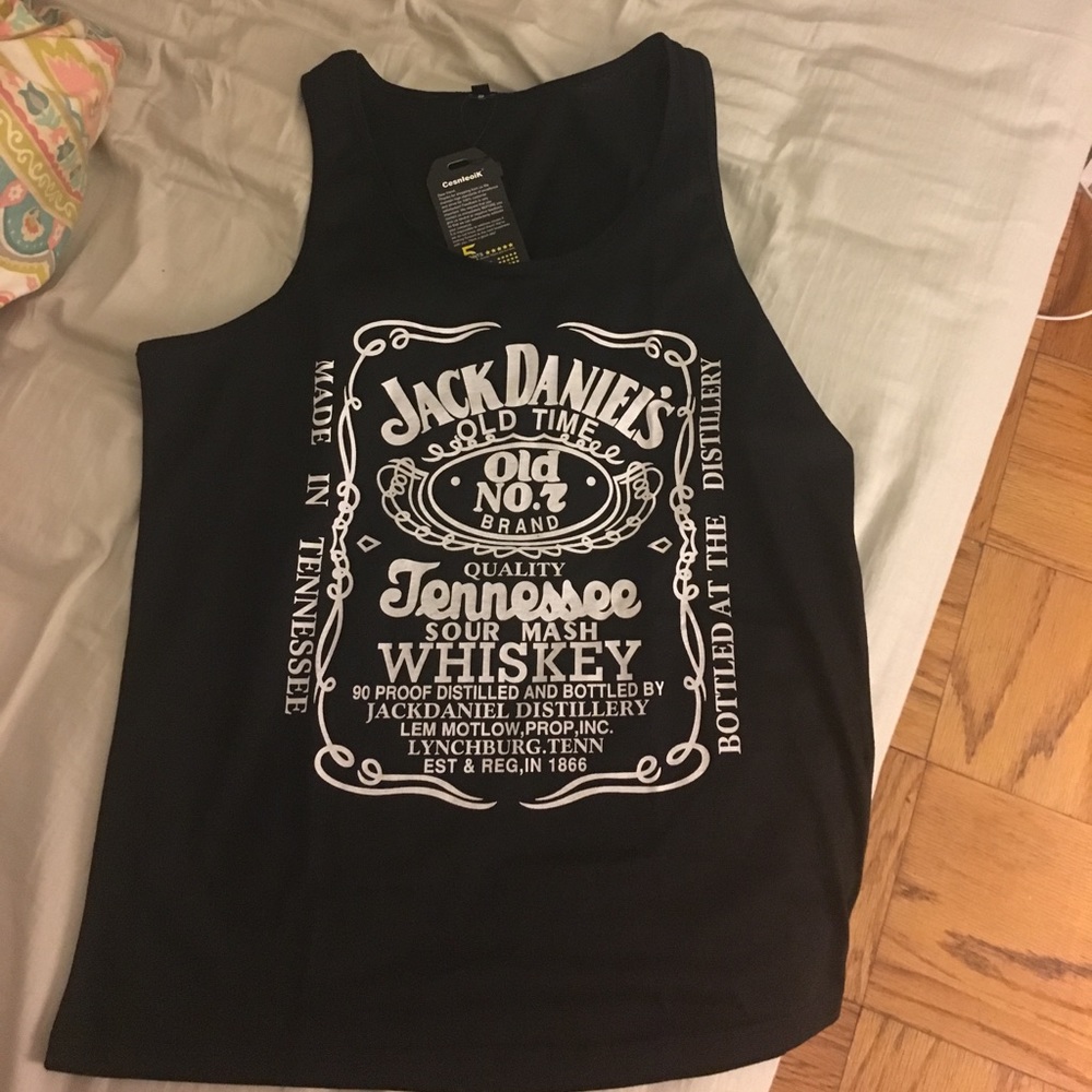 Never worn!Country style jack daniel top