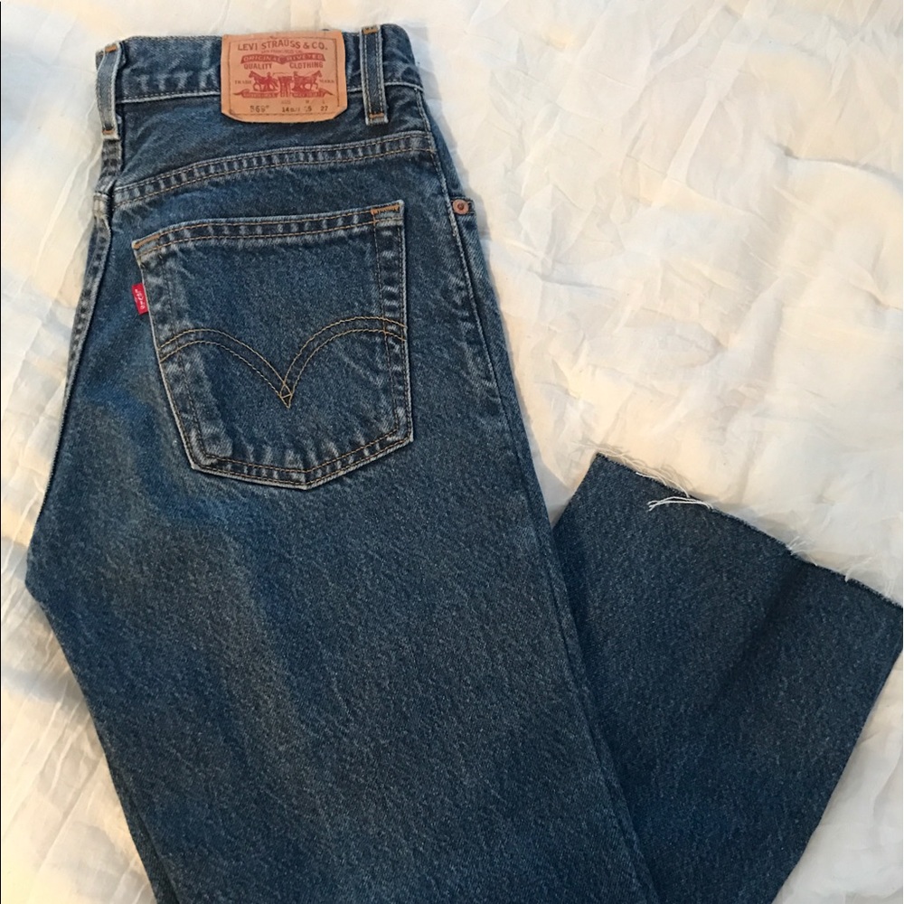 vintage levis straightleg jeans