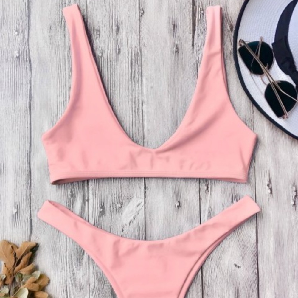 Pink Scoop Cheeky Bikini