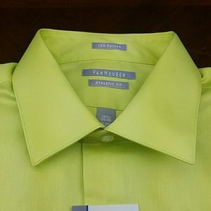 van heusen lux sateen athletic fit