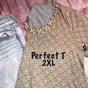 NWT Lularoe 2XL Perfect T Lightweight