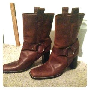 RARE Michael Kors Slip On Mid-Calf Boots