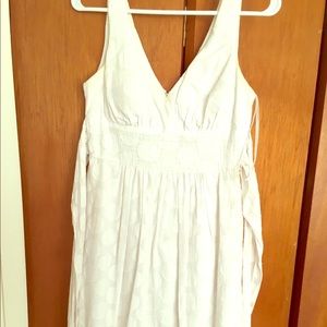White summer dress