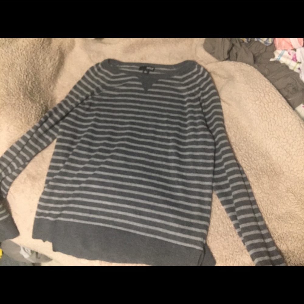 Comfy striped sweater