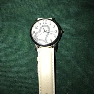 White Geneva watch