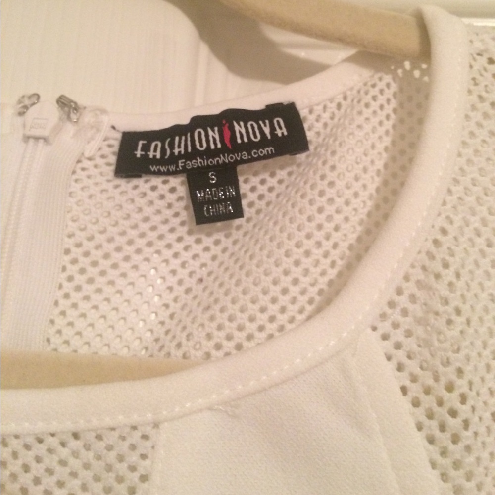 White Fashion Nova Dress (5/$25) - Picture 7 of 8