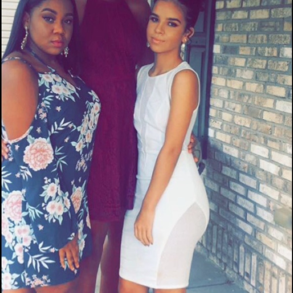 White Fashion Nova Dress (5/$25) - Picture 1 of 8