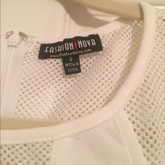 White Fashion Nova Dress (5/$25) - Picture 7 of 8