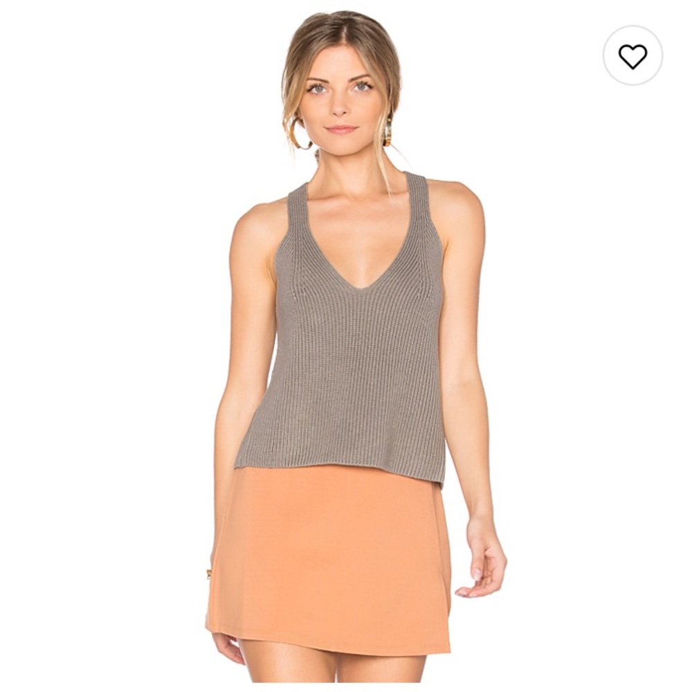 Bailey 44 steeplechase knit sweater tank