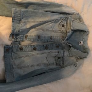 never worn jean jacket!!