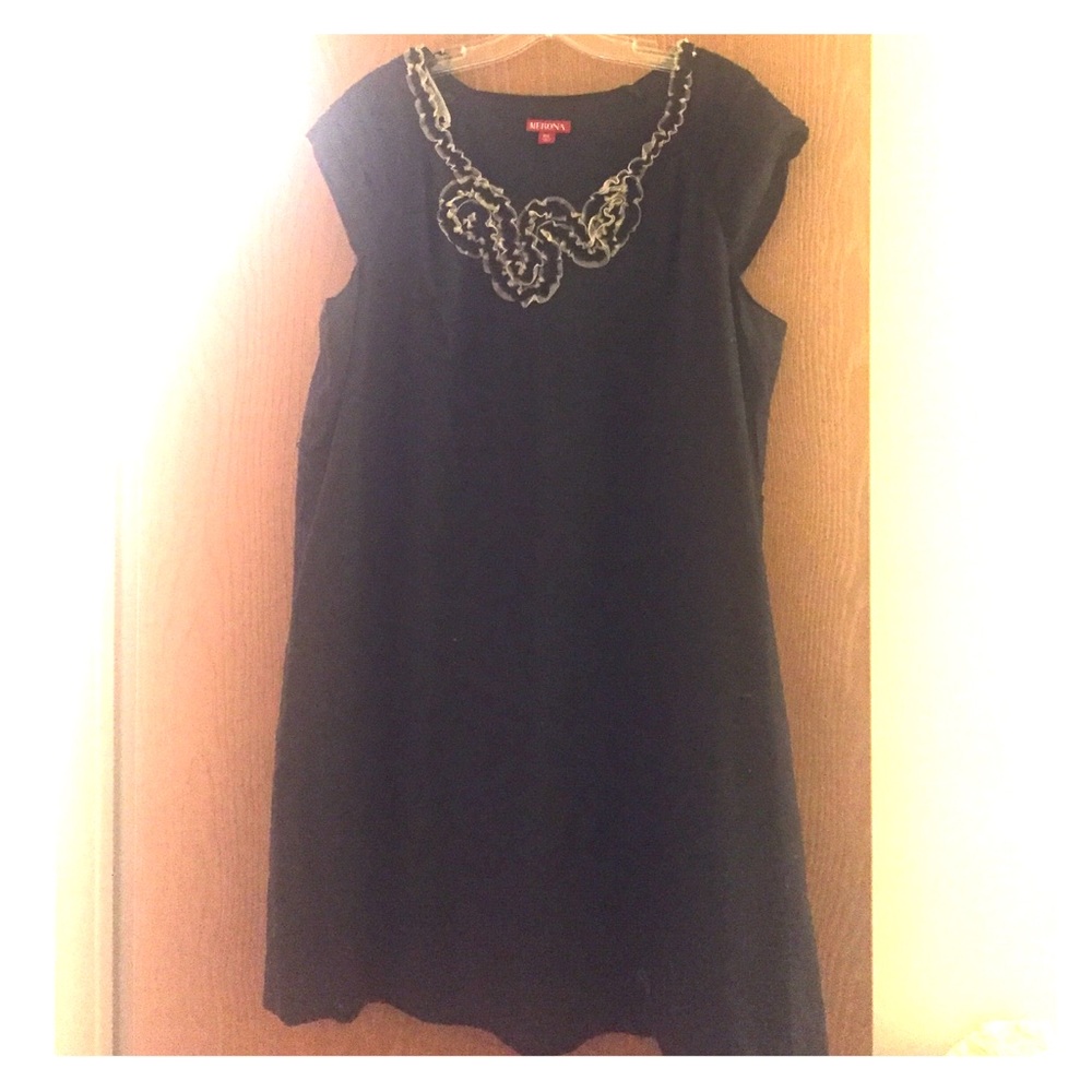 Straight cotton dress