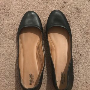 Worn once! Black flats from target