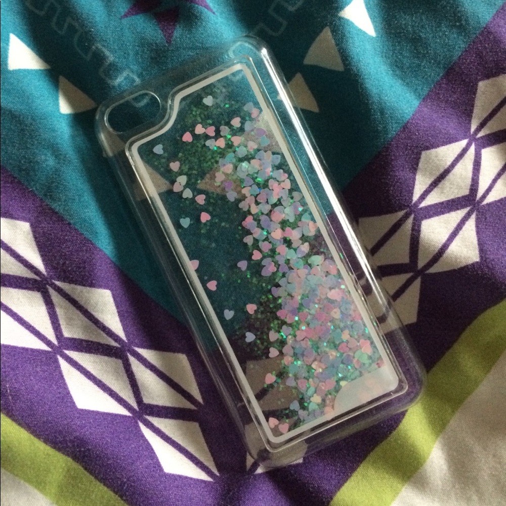iPhone 5C glitter case