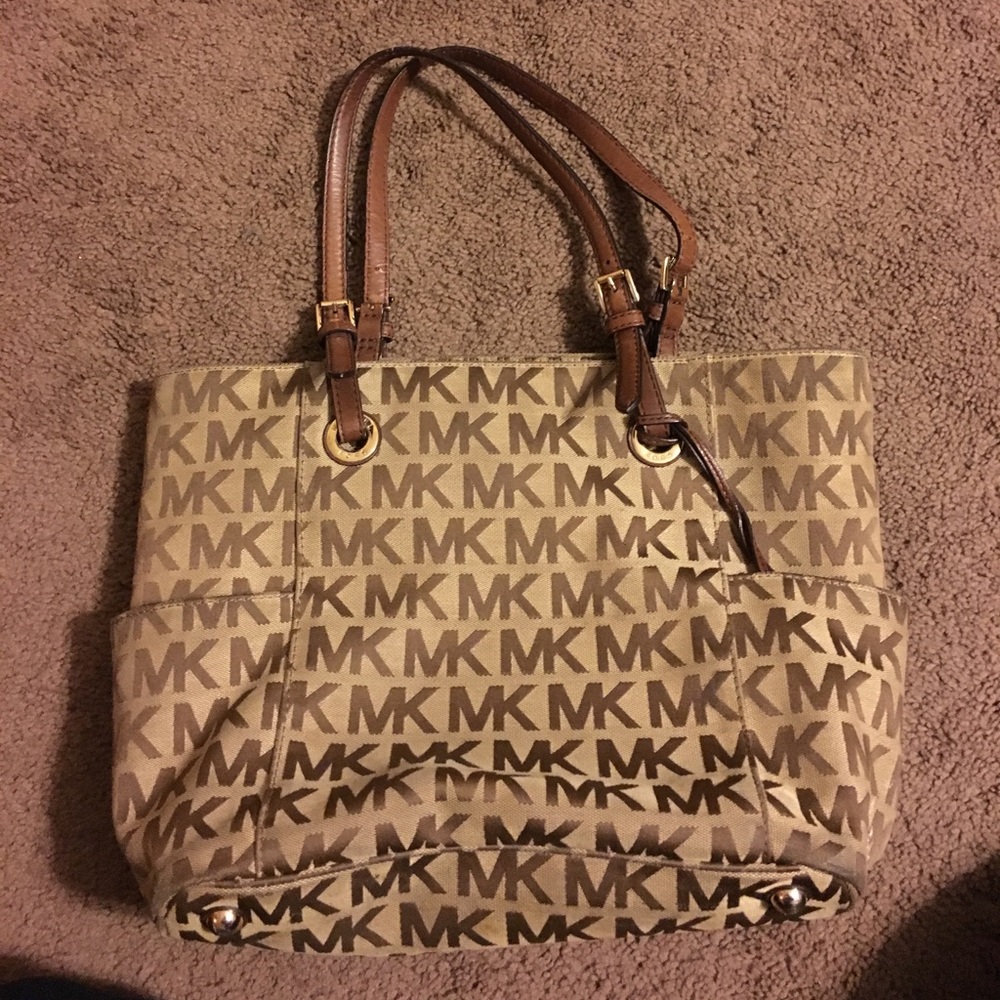 Authentic Michael Kors Brown Tote