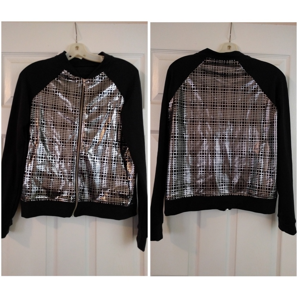 Black Milk Disco Tribe Raglan Bomber Jacket Size S - Picture 2 of 3