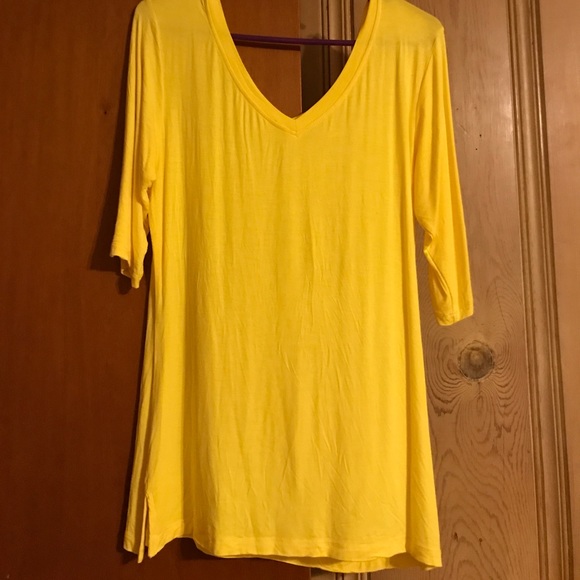 Double v neck blouse - Picture 1 of 1