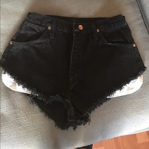 Wrangler Cut-Off Denim Shorts