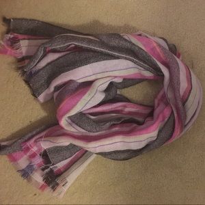 Beautiful long striped scarf