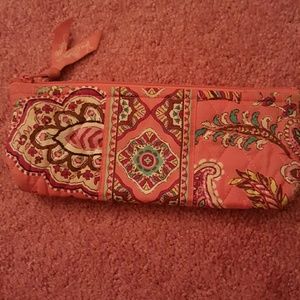 Vera Bradley pencil case Pink Floral