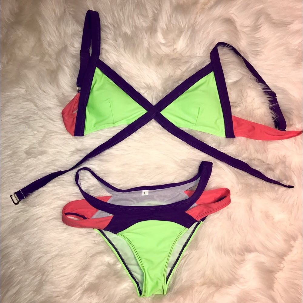 Tri- colored Bikini