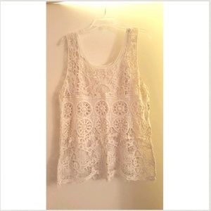 Crochet tank top