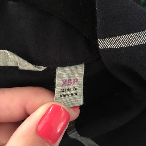 Athleta popover plaid blouse - Picture 5 of 7