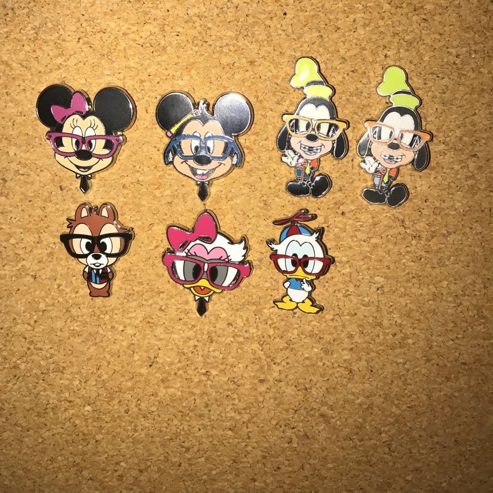Mickey and Friends Nerds Disney Trading Pins
