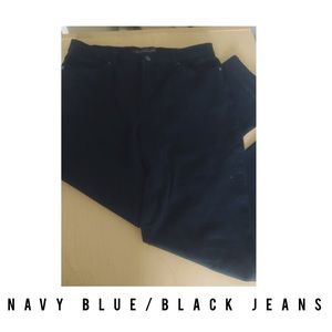 Gloria Vanderbilt Navy Blue Amanda Jeans