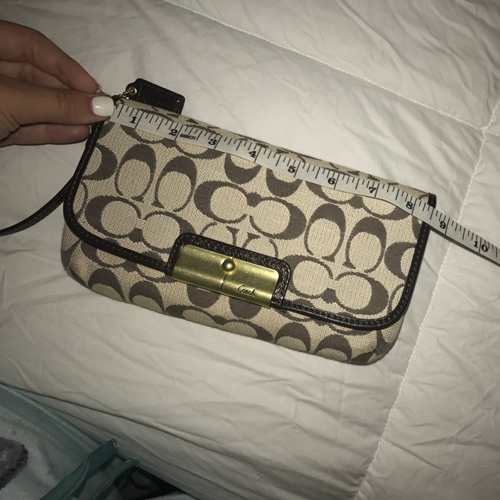 Coach wristlet