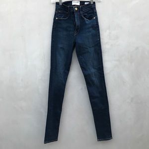 Frame All High Rise Skinny Jeans, size 24
