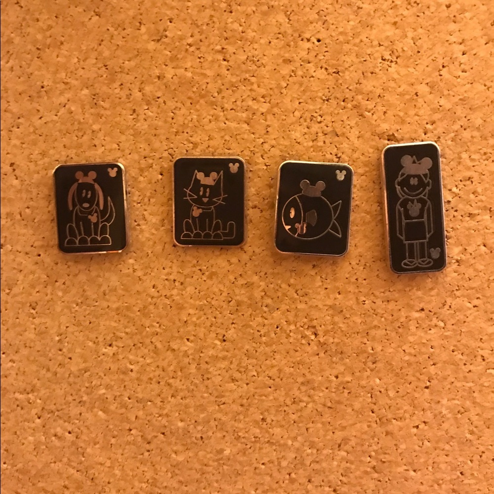 Family with Ears Disney Trading Pins