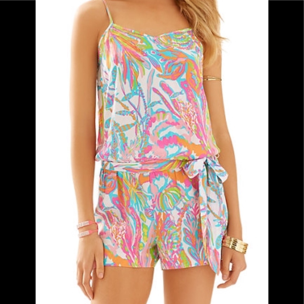 NWT Lilly Pulitzer Scuba to Cuba Romper