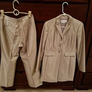 Calvin Klein pant suit. Wedding attire. Cocktail