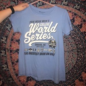 college world series tshirt