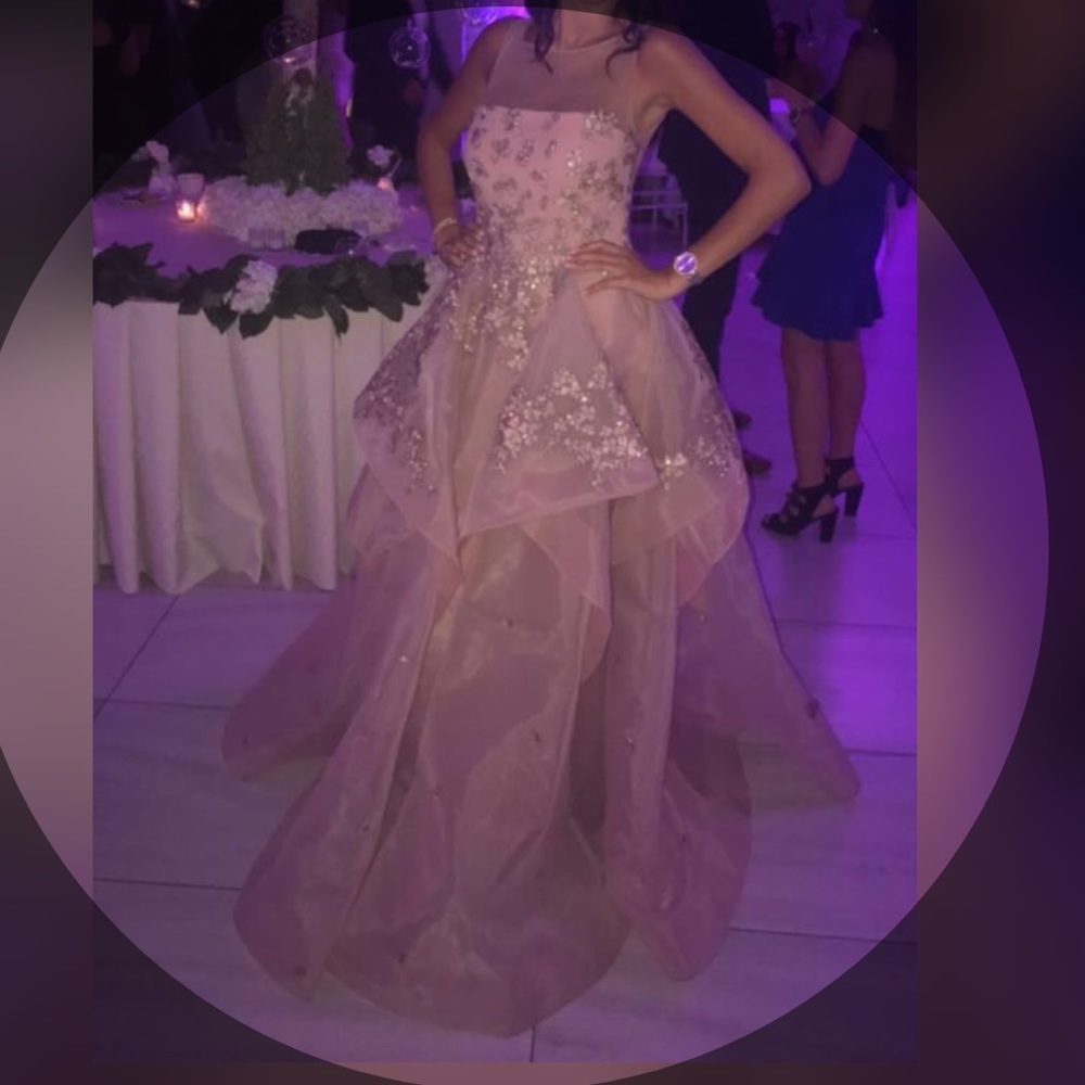 Evening gown, bridesmaid- maid of honor gown