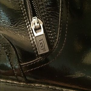 UGG Beautiful Double Zipper Leather Boots