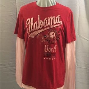 Alabama Tee Shirt with "fake" white undershirt
